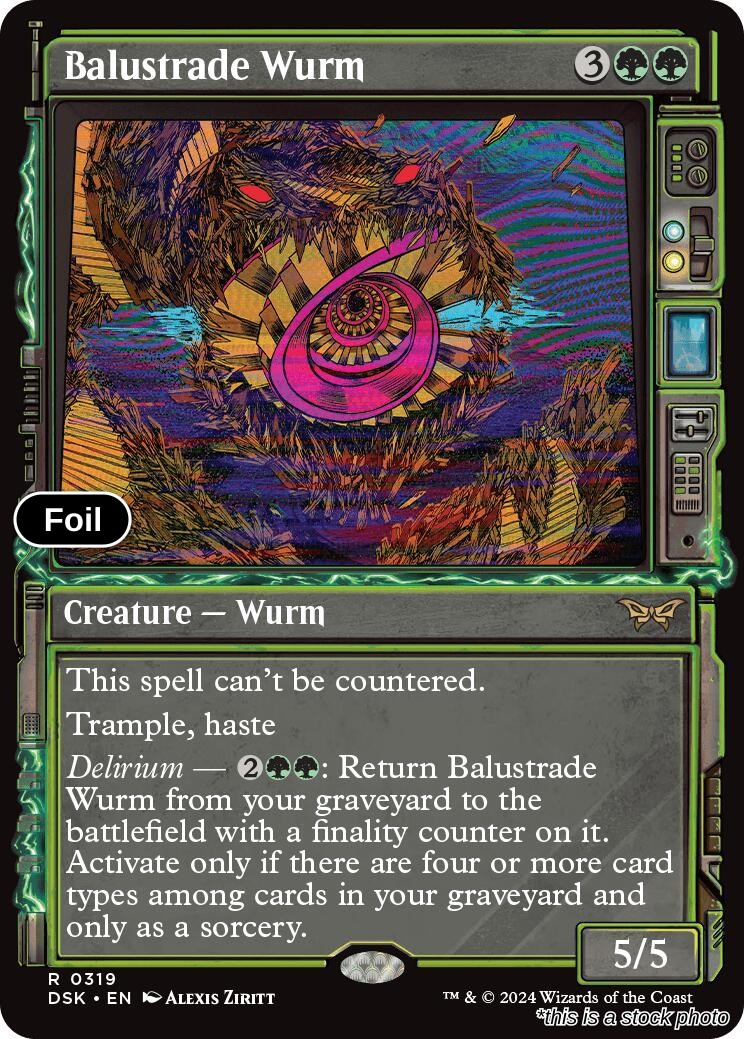 Balustrade Wurm (Showcase)