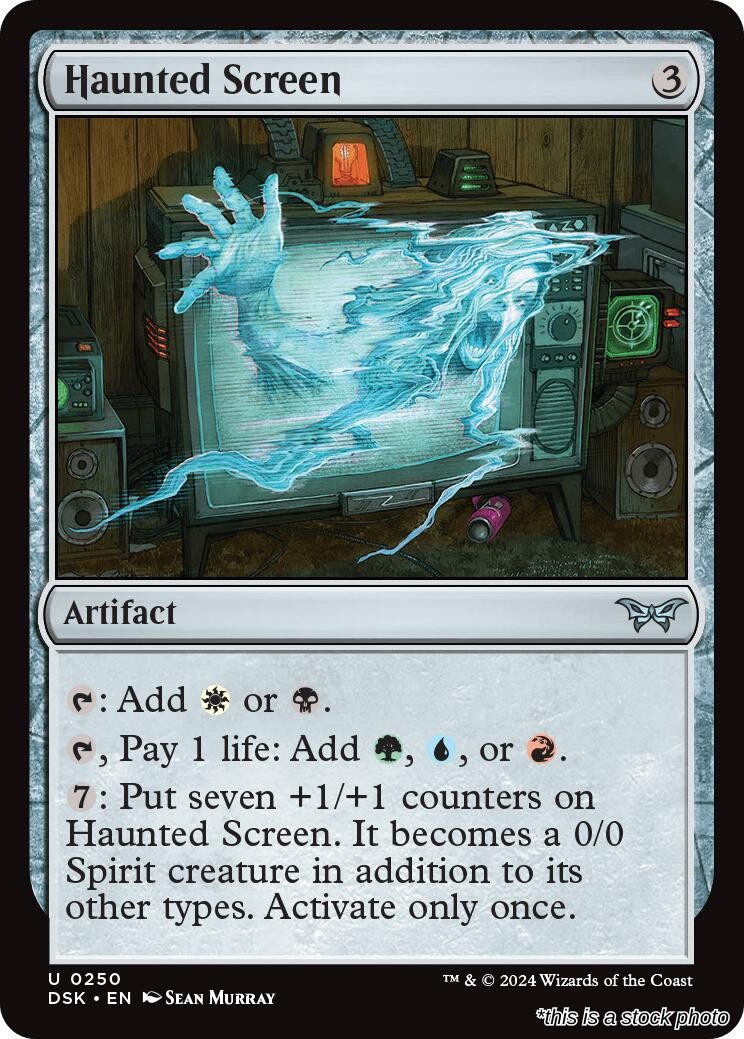 Haunted Screen