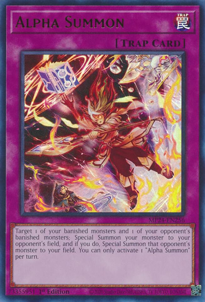 Alpha Summon [MP24-EN256] Ultra Rare