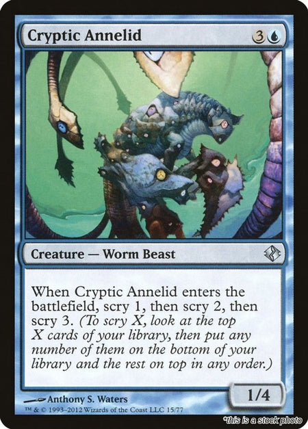 Cryptic Annelid