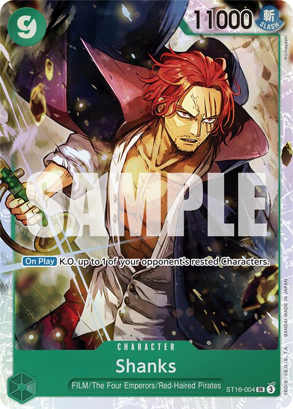 Shanks [Starter Deck: GREEN Uta]