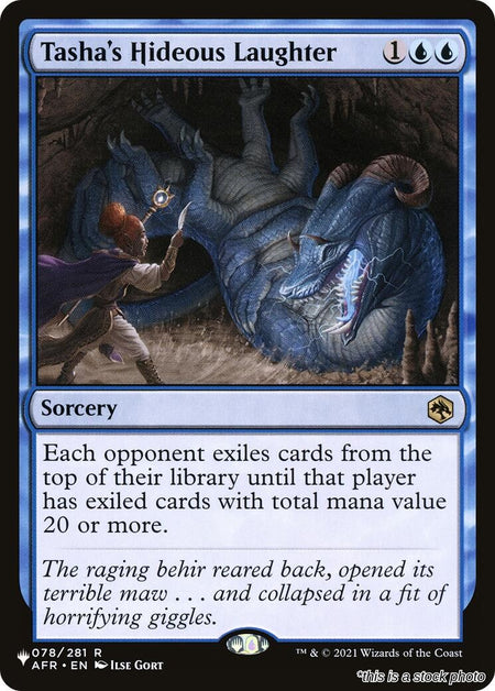 Tasha's Hideous Laughter