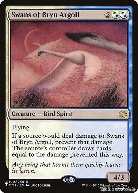 Swans of Bryn Argoll