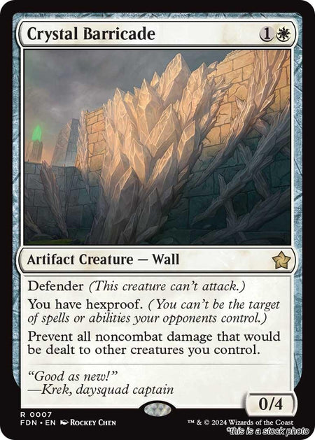 Crystal Barricade