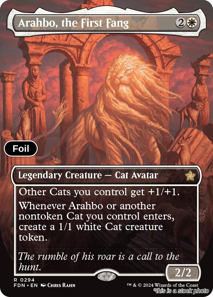 Arahbo, the First Fang (Borderless)