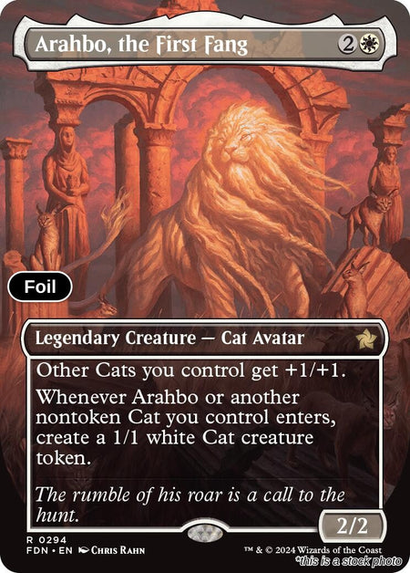 Arahbo, the First Fang (Borderless)