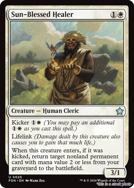 Sun-Blessed Healer