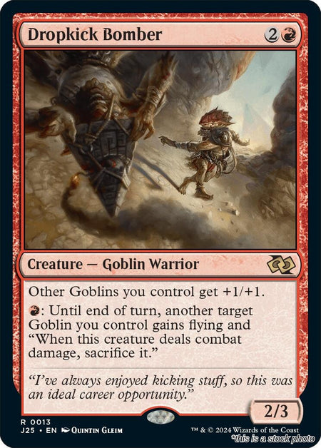 Dropkick Bomber