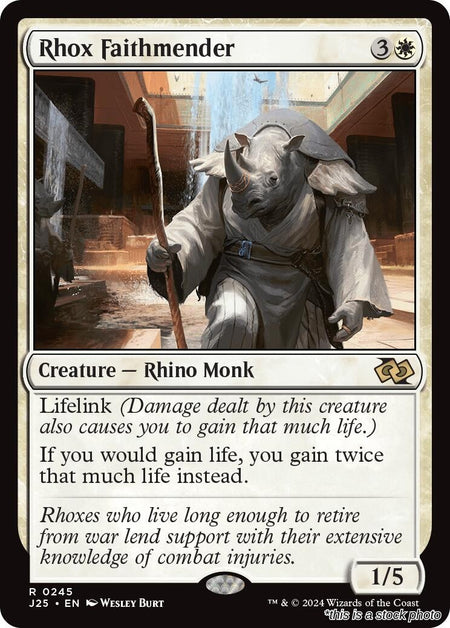 Rhox Faithmender