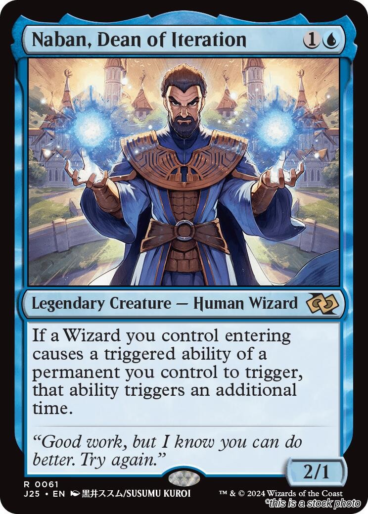 Naban, Dean of Iteration (Anime)