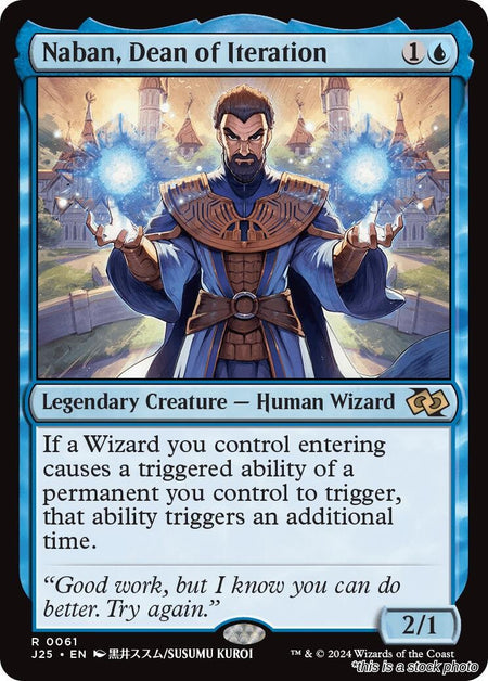 Naban, Dean of Iteration (Anime)