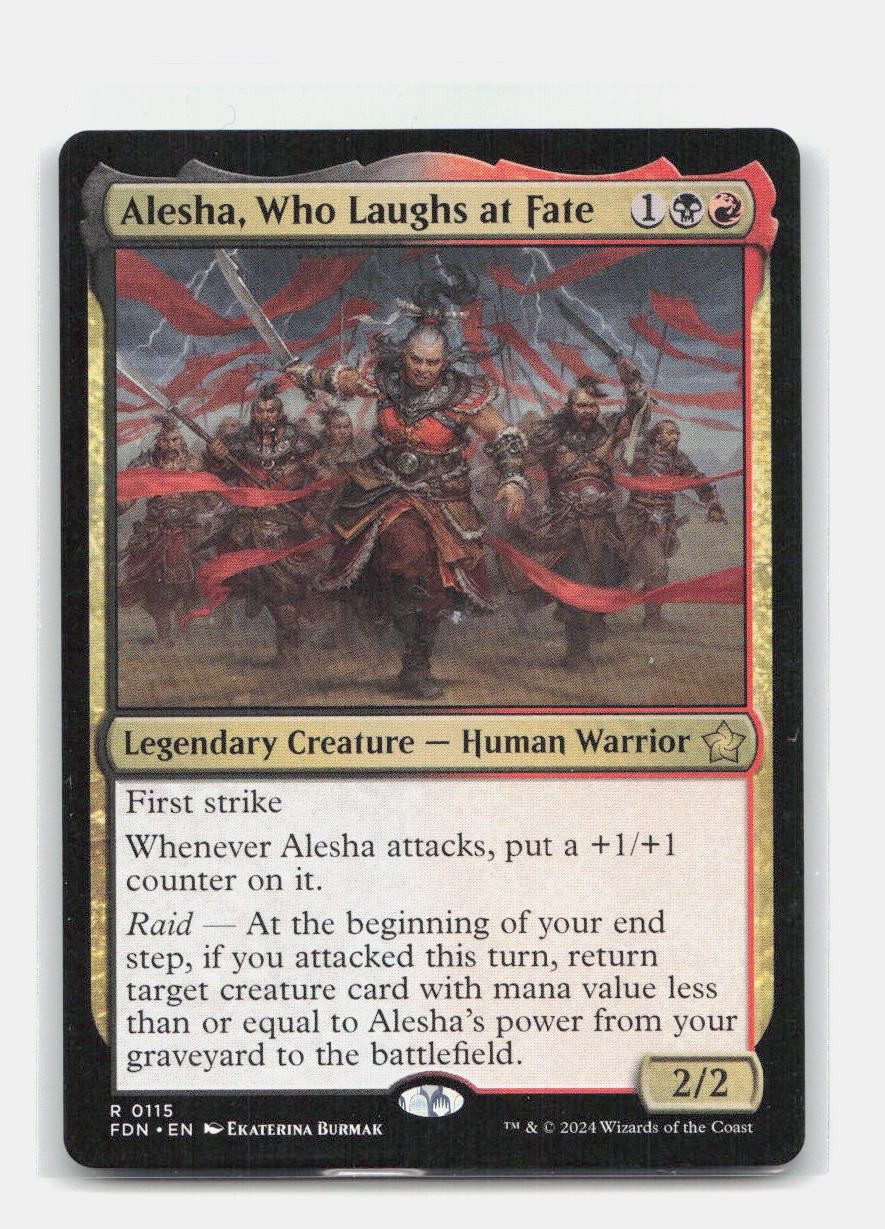 Alesha, Who Laughs at Fate
