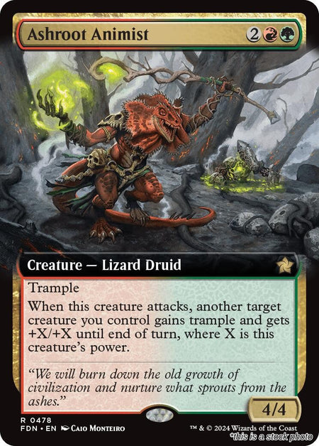 Ashroot Animist (Extended Art)