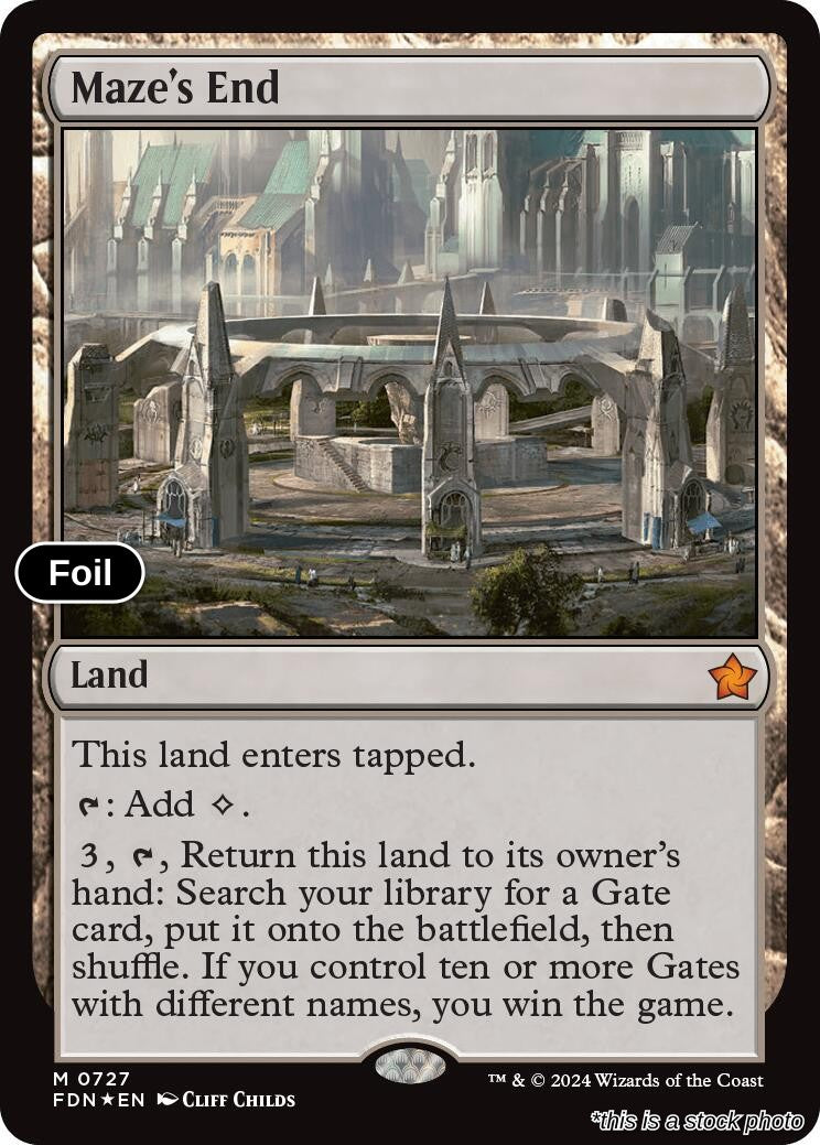 Maze's End