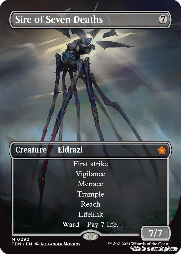 Sire of Seven Deaths (Borderless)