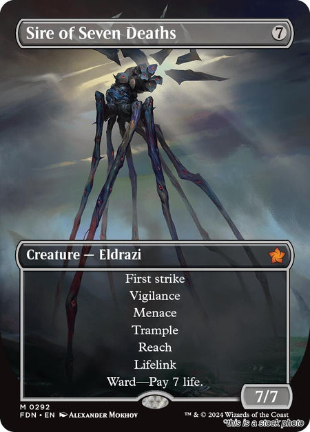 Sire of Seven Deaths (Borderless)