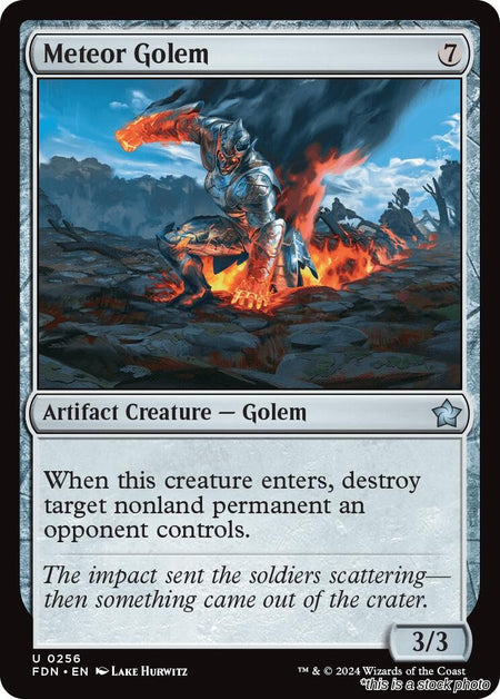 Meteor Golem