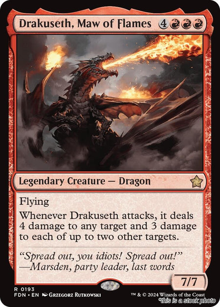 Drakuseth, Maw of Flames (0193)