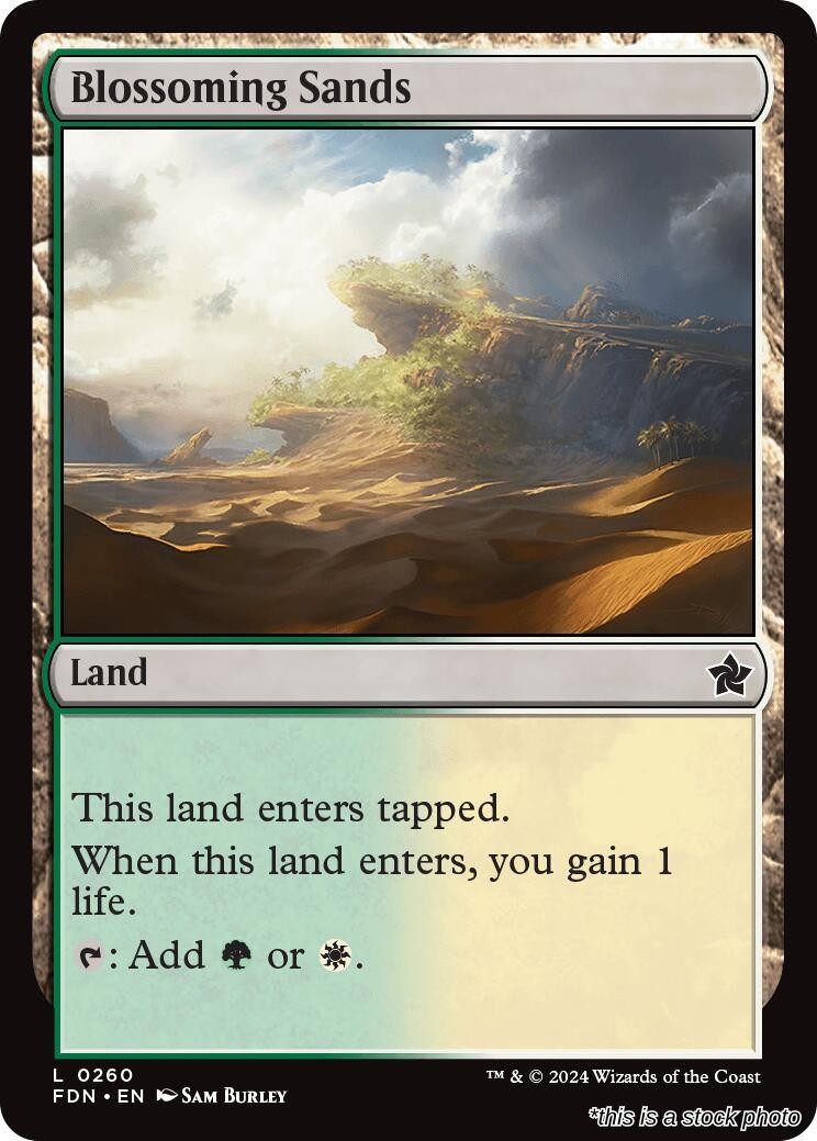 Blossoming Sands