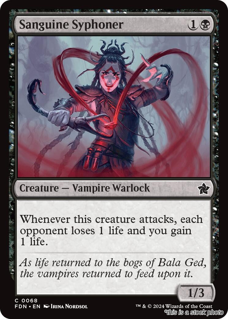 Sanguine Syphoner