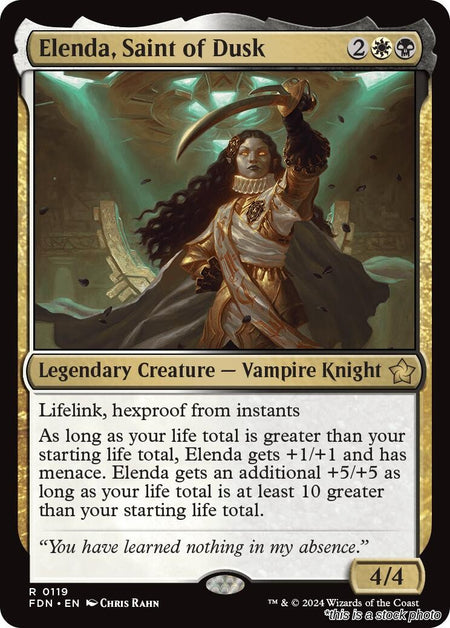 Elenda, Saint of Dusk