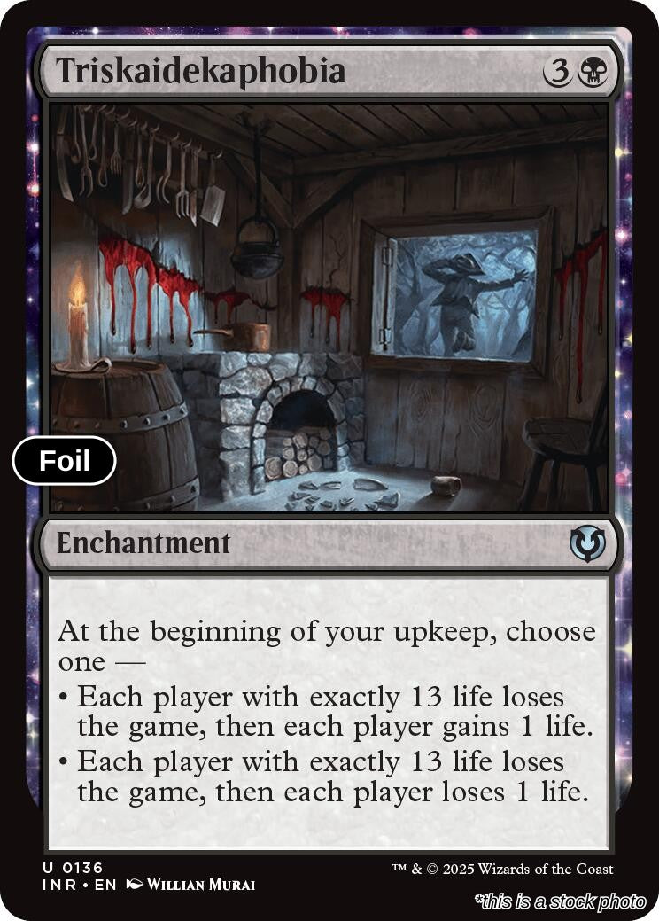 Triskaidekaphobia
