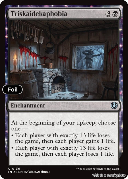 Triskaidekaphobia