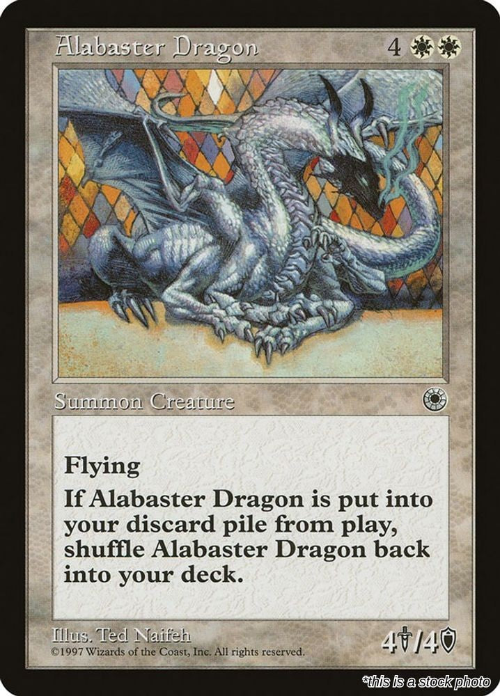 Alabaster Dragon