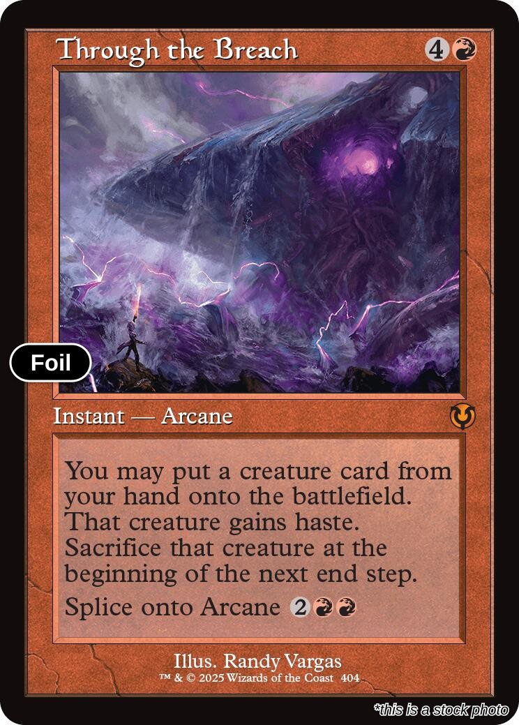 Through the Breach (Retro Frame)