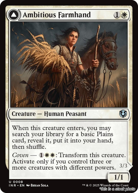 Ambitious Farmhand