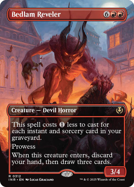 Bedlam Reveler (Borderless)