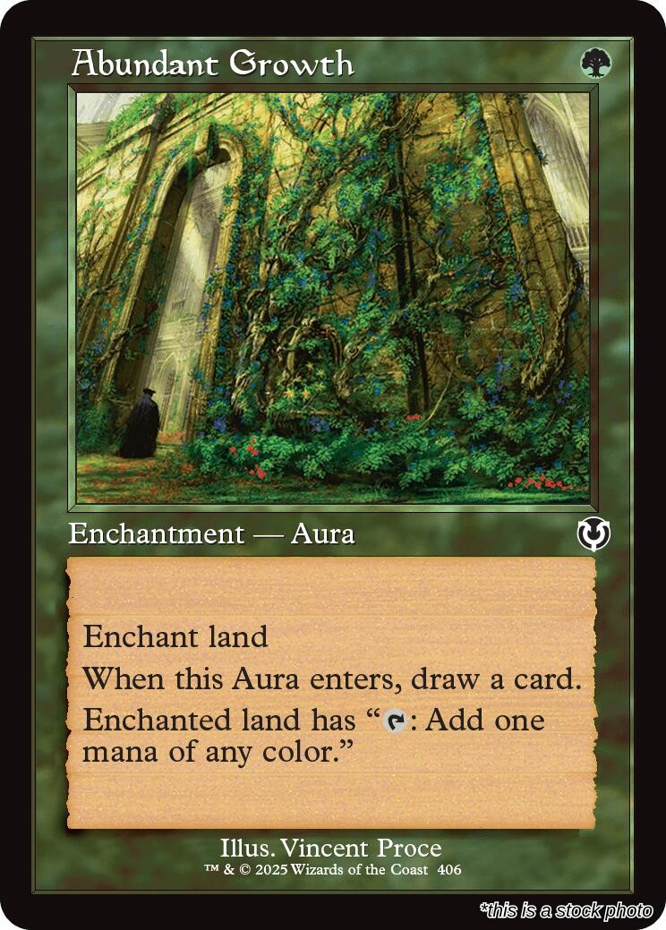 Abundant Growth (Retro Frame)