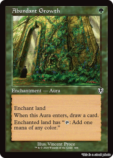 Abundant Growth (Retro Frame)