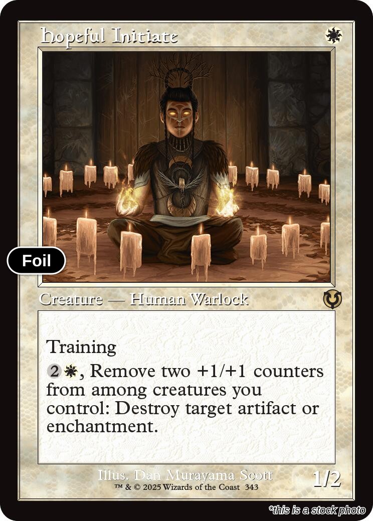 Hopeful Initiate (Retro Frame)