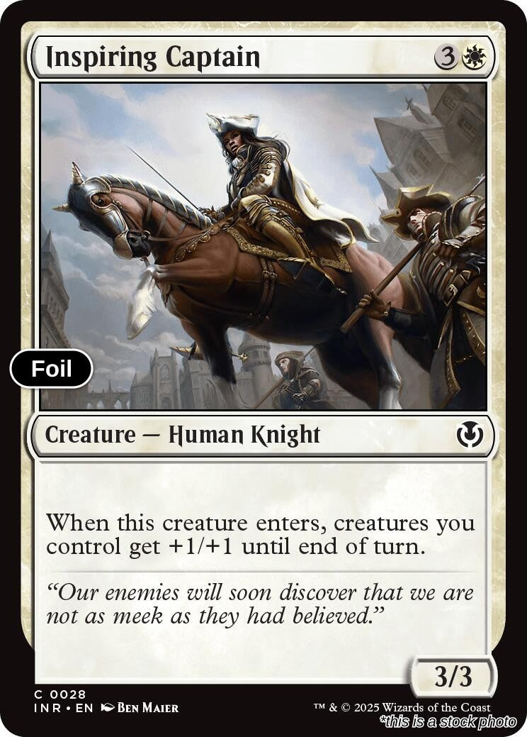 Inspiring Captain