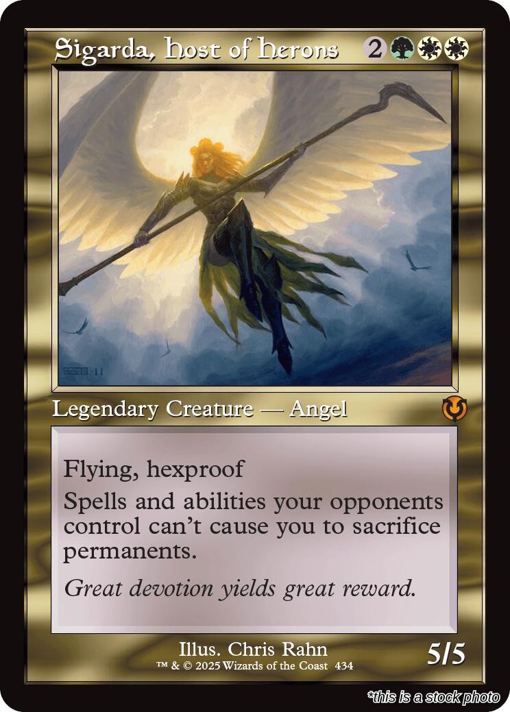 Sigarda, Host of Herons (Retro Frame)