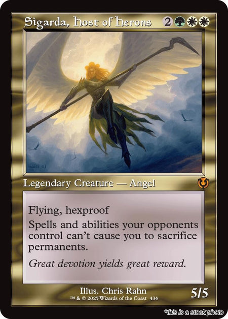 Sigarda, Host of Herons (Retro Frame)