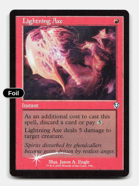 Lightning Axe (Retro Frame)