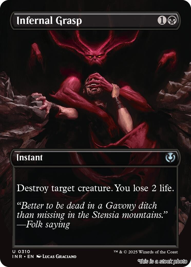 Infernal Grasp (Borderless)
