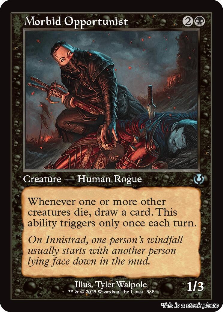 Morbid Opportunist (Retro Frame)