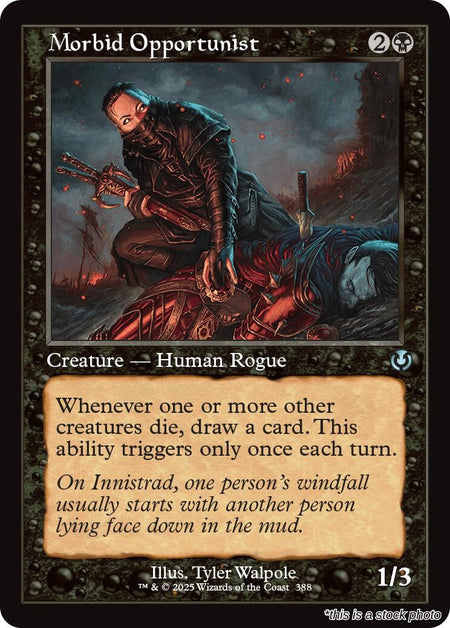 Morbid Opportunist (Retro Frame)