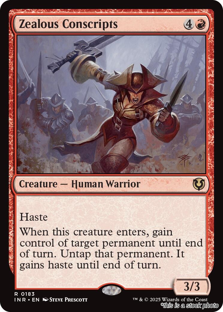 Zealous Conscripts
