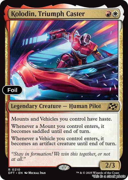 Kolodin, Triumph Caster