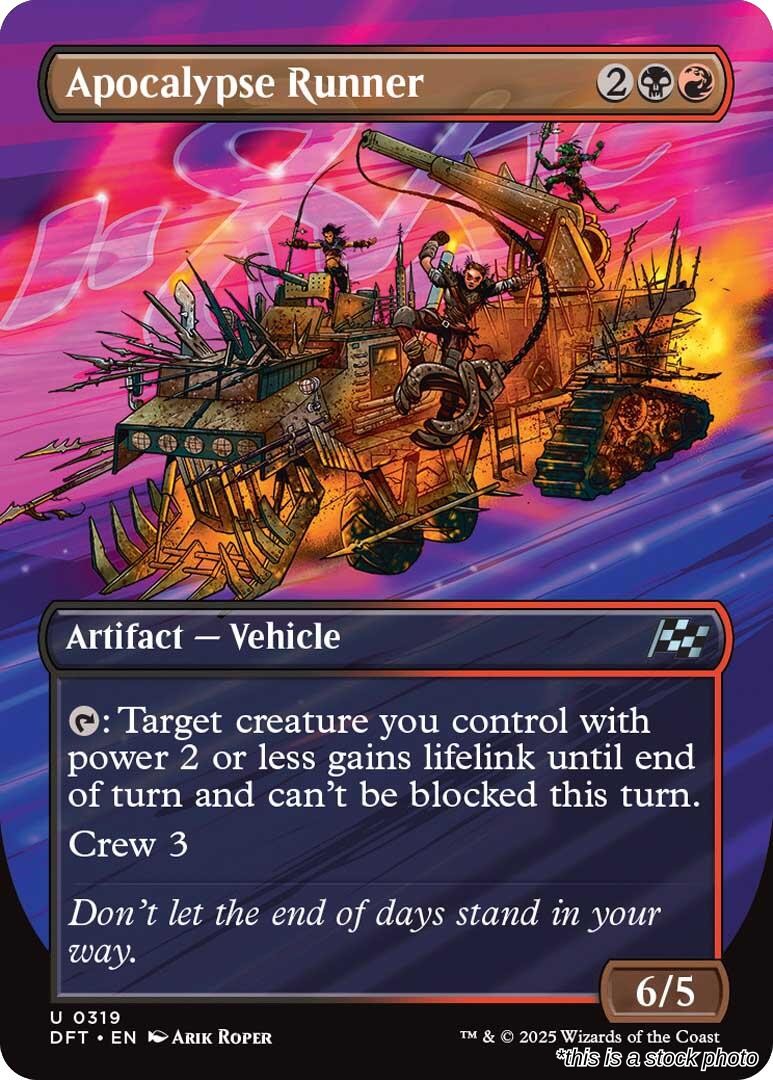 Apocalypse Runner (Borderless)