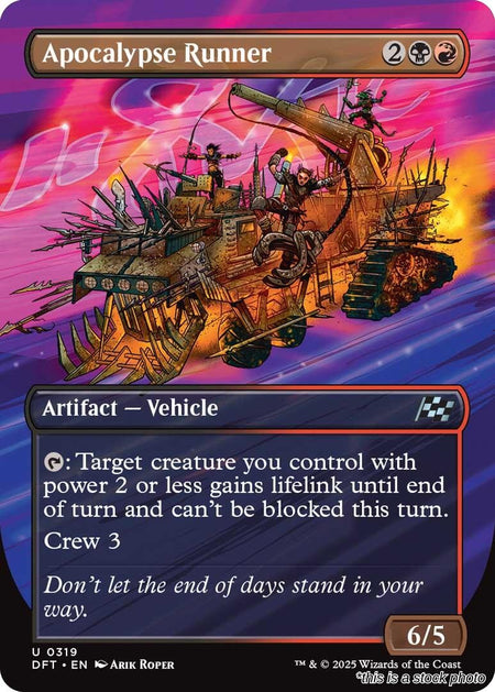 Apocalypse Runner (Borderless)