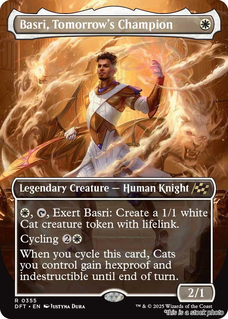Basri, Tomorrow's Champion (Borderless)