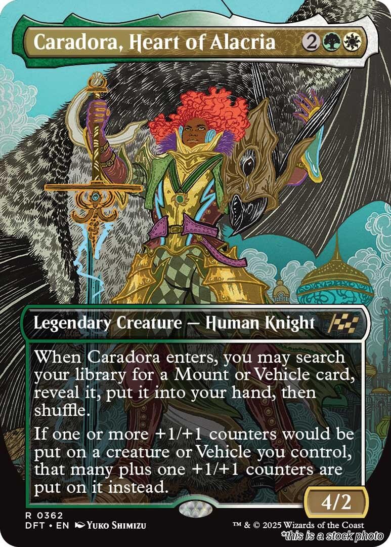 Caradora, Heart of Alacria (Borderless)