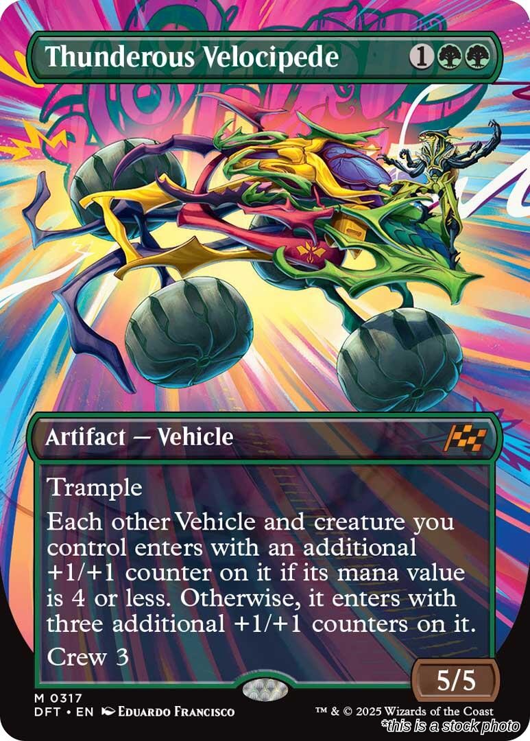 Thunderous Velocipede (Borderless)