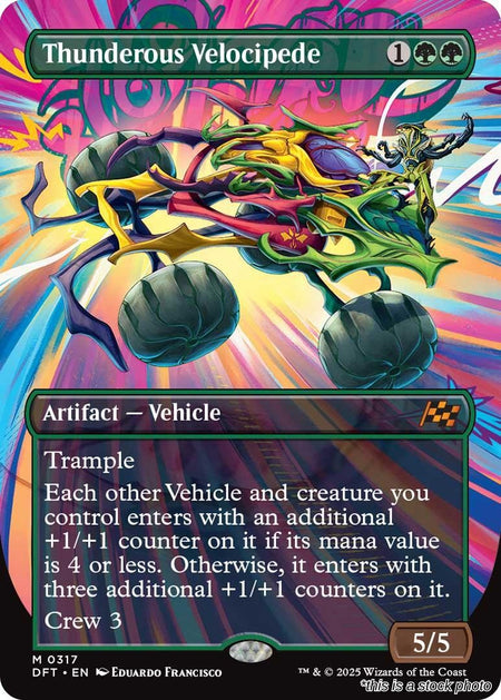 Thunderous Velocipede (Borderless)