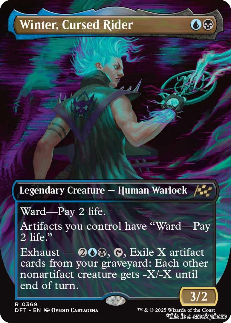 Winter, Cursed Rider (Borderless)